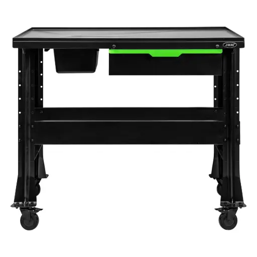 [JBM55097] MESA DE TRABAJO MÓVIL CON SISTEMA DE DRENAJE, DEPÓSITO Y CAJÓN PORTAHERRAMIENTAS