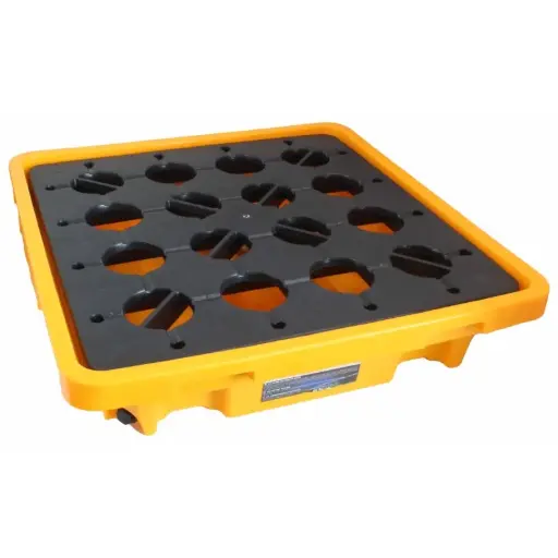 [RZ995298] BANDEJA DE GOTEO CON REJILLA DE 42 L – 680 × 680 × 150 MM · POLIPROPILENO