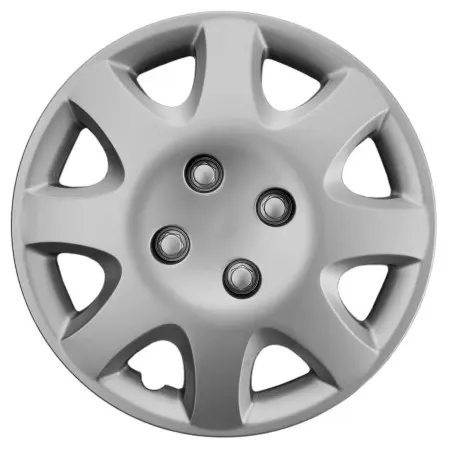 [KOS1103.0000825] JUEGO 4 TAPACUBOS NAVI PLATA 15¨