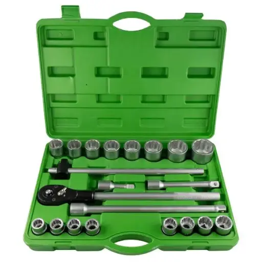 [JBM53398] Jbm 53398 - MALETIN HERRAMIENTAS C/ 22 PZAS. AUTOCLE 3/4' 12 CANTOS